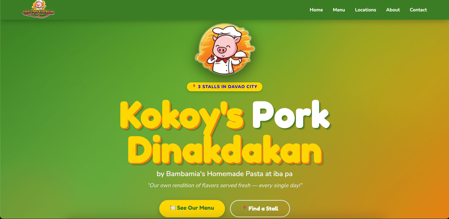 Kokoy's Pork Dinakdakan